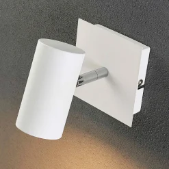 Hvit Iluk spot for vegg og tak