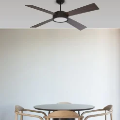 Hydra LED-takvifte, fjernkontroll, valnøtt/svart