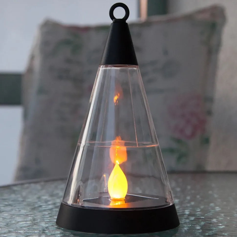 3-i-1 LED-solcellelampe Pisa jordspyd (valgfritt)