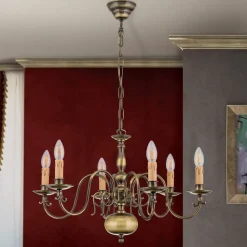 IMKE lysekrone i flamsk stil