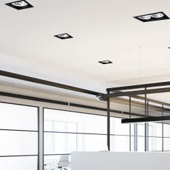 Innbyggingsdownlight Mod I, 1 lyskilde, svart