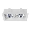 Innbyggingsdownlight Mod II, 2 lyskilder, hvit