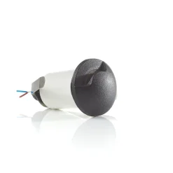 Innbyggingslampe Teresa 1L svart/frost 3 000 K