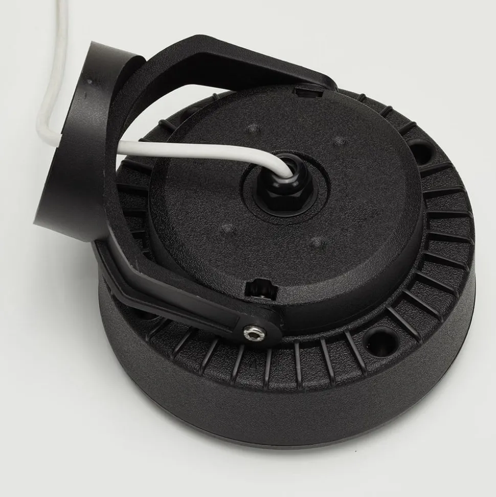 Innfellingsspot Tommy, rund svart 1 lys, 10 W CCT