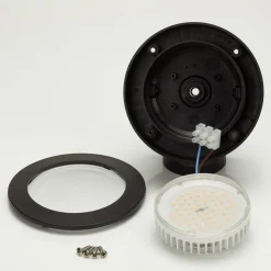 Innfellingsspot Tommy, rund svart 1 lys, 10 W CCT