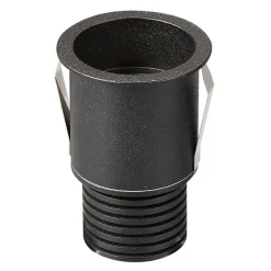 Innfelt LED-taklampe Guincho svart 12°