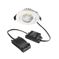 Innfelt LED-takspot Dione 3 000 K hvit