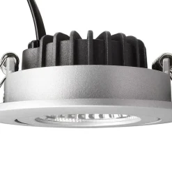 Innfelt LED-takspot Dione 4 000 K sølvgrå