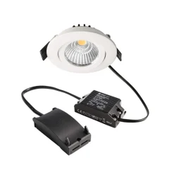 Innfelt LED-takspot Dione 4 000 K hvit