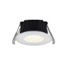 Innfelt LED-takspot Rosalee, hvit, IP65, CCT-bryter