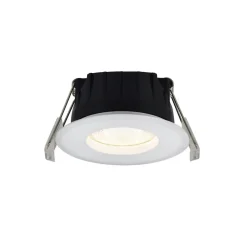 Innfelt LED-takspot Rosalee, hvit, IP65, CCT-bryter