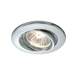 Innfelt spot GU10 uten pære krom