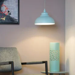 Isla hengelampe i mykt blått