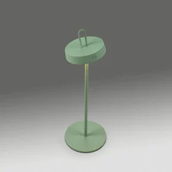 JUST LIGHT. Amag LED-bordlampe, grønn, jern, IP44