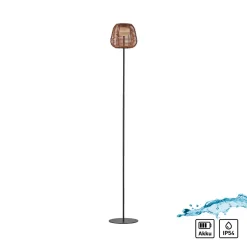 JUST LIGHT. Askia LED-gulvlampe, rotting, IP54, berøringsdim