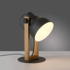 JUST LIGHT. Cup 2.0 bordlampe, svart, metall