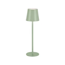 JUST LIGHT. Euria LED-bordlampe, grønn, jern, IP54