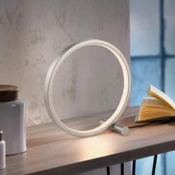 JUST LIGHT. LED-bordlampe Mini Ritus, Ø 25 cm, jern