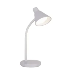 JUST LIGHT. LED-bordlampe Pixie, plast, hvit