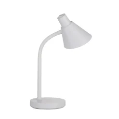 JUST LIGHT. LED-bordlampe Pixie, plast, hvit