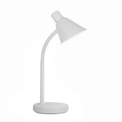 JUST LIGHT. LED-bordlampe Pixie, plast, hvit