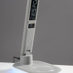 JUST LIGHT. LED-bordlampe Tina, ABS, CCT, RGB, hvit