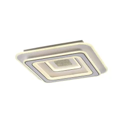 JUST LIGHT. LED-taklampe Tolago, 49x49 cm, CCT, dimbar