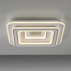 JUST LIGHT. LED-taklampe Tolago, 49x49 cm, CCT, dimbar