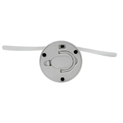 JUST LIGHT. Swat fluevisp, batteridrevet, hvit