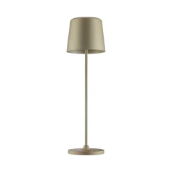 Kaami LED-bordlampe, dimbar, gull matt