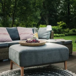 Kaami LED-bordlampe, dimbar, matt hvit