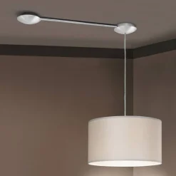 Kabelkanalforlengelse i matt nikkel