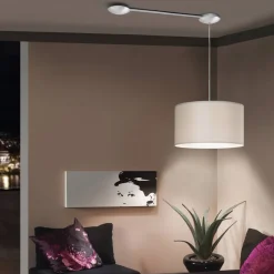 Kabelkanalforlengelse i matt nikkel