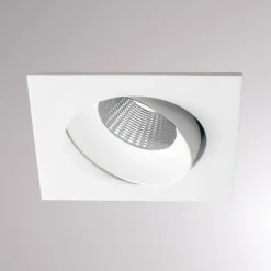 Kalio LED-downlight kantet 2 700 K 24° hvit