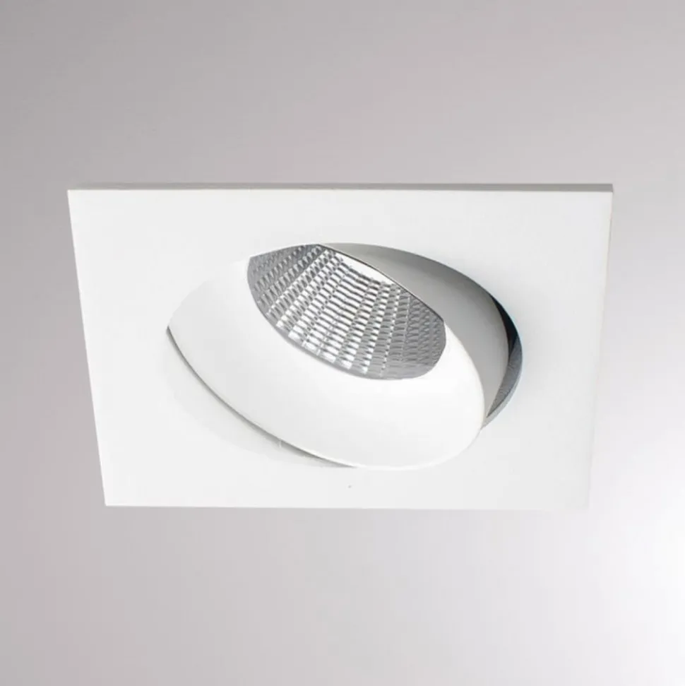 Kalio LED-downlight kantet 2 700 K 24° hvit