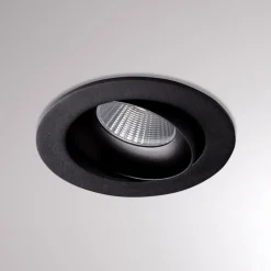 Kalio LED-downlight rund 2 700 K 24° svart