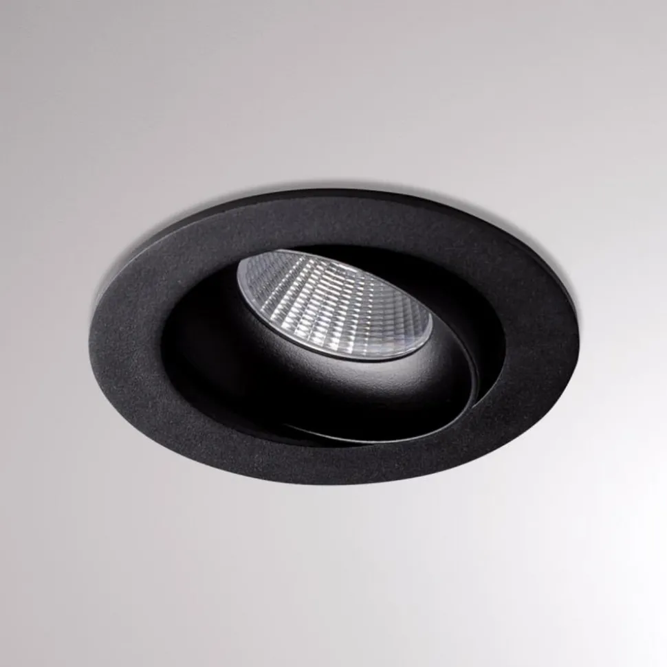 Kalio LED-downlight rund 2 700 K 24° svart