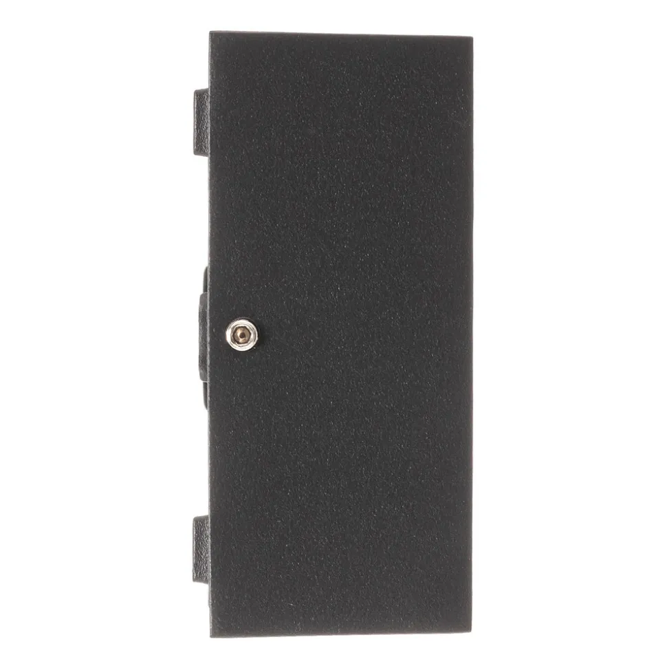 Kantet Henor utendørs vegglampe med 4 LEDs