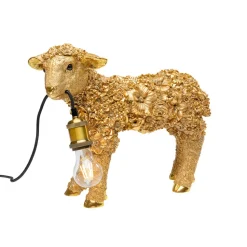 KARE Animal Flower Sheep bordampe gull