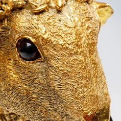 KARE Animal Flower Sheep bordampe gull