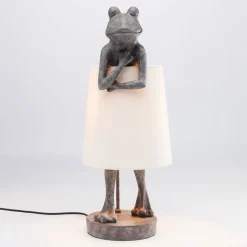 Kare Animal Frog bordlampe grå