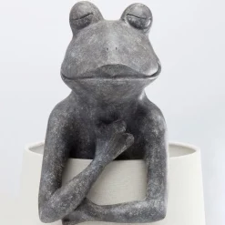 Kare Animal Frog bordlampe grå
