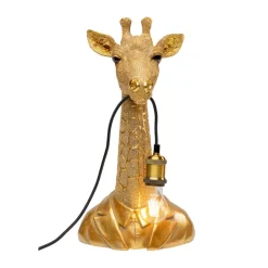 KARE Animal Giraffe bordlampe høyde 50 cm gull