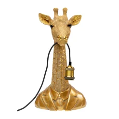 KARE Animal Giraffe bordlampe høyde 50 cm gull