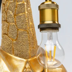 KARE Animal Giraffe bordlampe høyde 50 cm gull