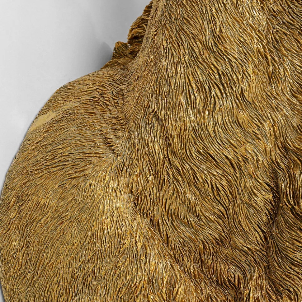 KARE Animal Goat vegglampe med støpsel, gull