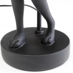 KARE Animal Rabbit bordlampe, tekstil, svart, høyde 50 cm