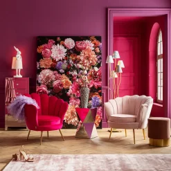 Kare Animal Rabbit bordlampe hvit/rosa