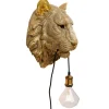 Kare Animal Tiger Head vegglampe med støpsel