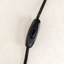 Kare Apollon gulvlampe, svart, Ø 35 cm